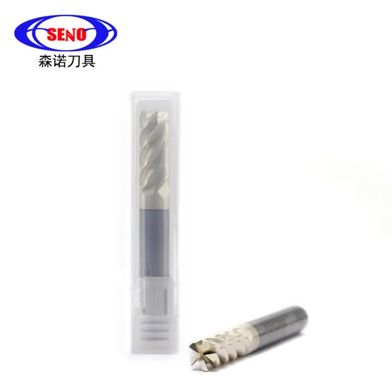 CNC Milling Cutter Tool Ss5 Titanium Alloy Square End Mill Titanium Alloy Milling Cutter